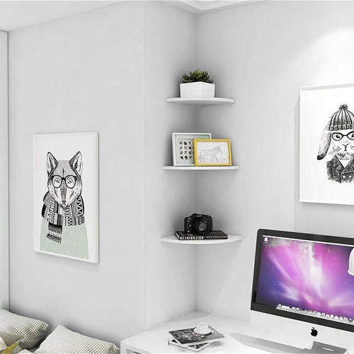 Wooden floating corner - wooden,