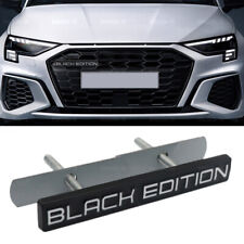 Black EDITION Logo Car Front