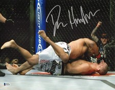 Dan Henderson Signed 11x14
