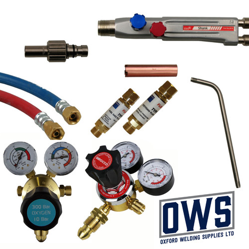 Oxygen acetylene heating set - heating,