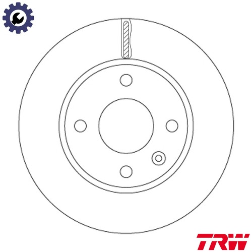 Brake disc df6783 for - df6783,