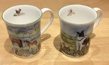Hudson Middleton Mugs A Year in the Country March  by Alex Williams Bone China