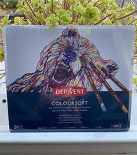 Derwent Coloursoft Sealed 24 Pencils