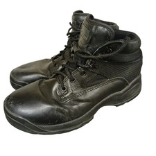5.11 ATAC Tactical Boots Low Black Leather UK 8 Police Security Patrol Airsoft