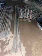 Kwikstage Scaffolding 4no 2.4m/10no3m/3no 3.6 /12no 2.2m uprights 4 adjustable