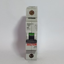 SECTOR 6 AMP CURVE B 6kA MCB