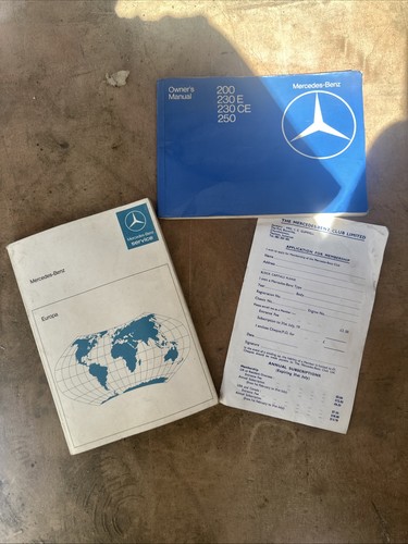 Mercedes benz owners manual - mercedes,