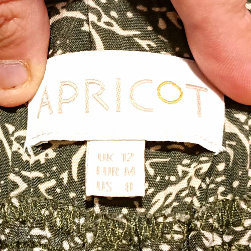 Apricot green white - apricot, 12
