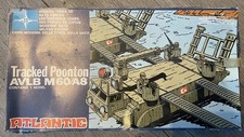 ATLANTIC 1/72 SOLDATINI TRACKED POONTON AVLB M60/A8 VINTAGE 70s HO scale