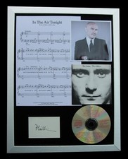 PHIL COLLINS+SIGNED+QUALITY