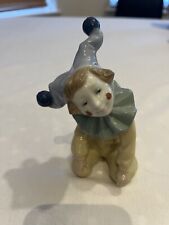 NAO Lladro jester kneeling 1988