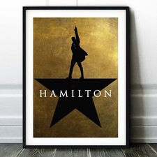 Hamilton The Musical Poster