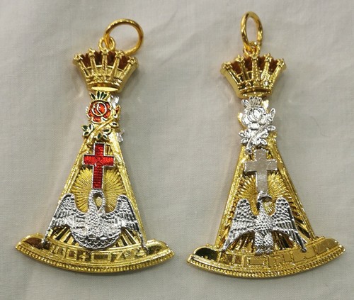Rose croix degree collar - croix, 18