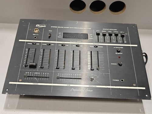 Phonic 7700 stereo - mx-7700, sound