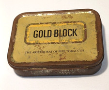 VINTAGE "GOLD BLOCK"  tobacco