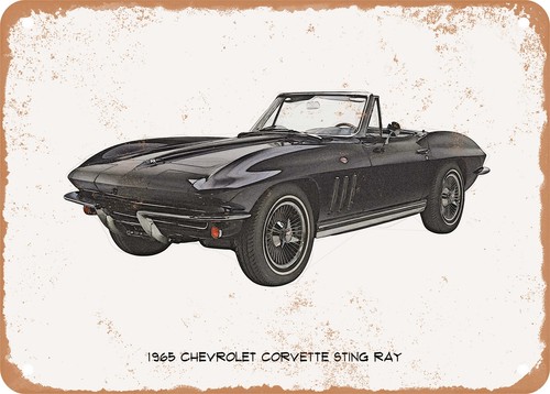 Classic car art 1965 - art,