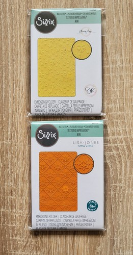Sizzix mini embossing folders - mini,
