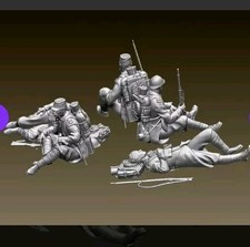 Ww1  French Bundle Soldiers 1/35th Resin Printed
