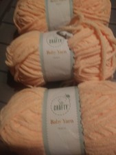 So Crafty Baby Yarn, peach 4 x