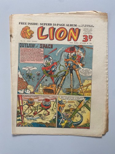 Lion comic september 20th - lion,