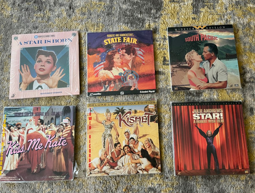 Laserdiscs job lot hollywood - laserdiscs,