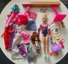 Barbie Gymnast And Little