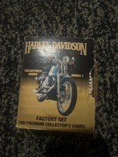 HARLEY DAVIDSON FACTORY SET OF 100 PREMIUM COLLECTOR CARDS SERIES 2 1903-1992