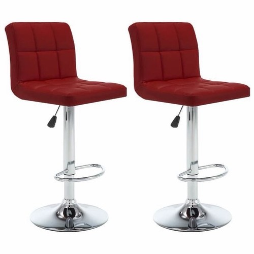 Bar stools pcs - wine, red