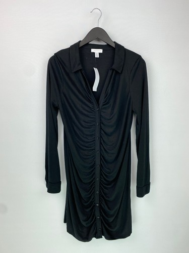 Topshop black solid mini - topshop, shirt