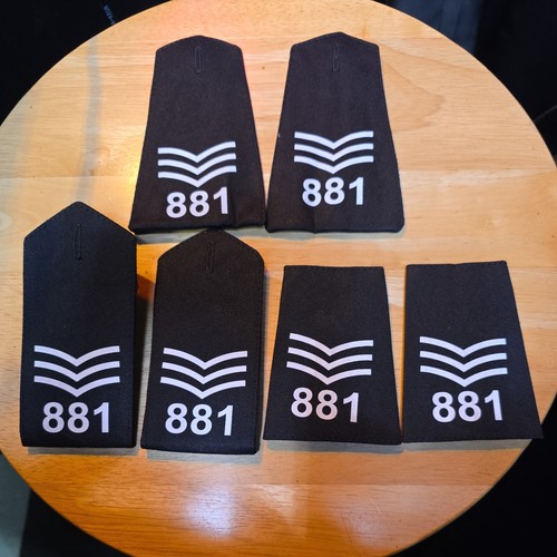 Police sargents epaulettes set - sargents,