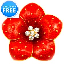 NEW RED LILY DAISY FLOWER