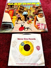 MADONNA EVERYBODY FIRST SINGLE PROMO RECORD & CANADA 12" LP WARNER BROTHER LOT