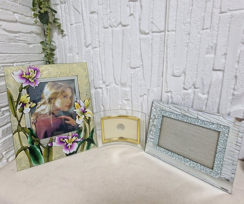 Vintage glass picture frames - 3,