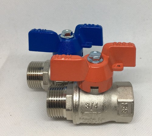 Brass ball valve full - 3/4",