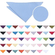 Mens Plain Twill Pocket Square