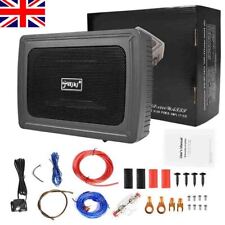 1200W 6*8" Car Subwoofer Under-Seat Sub Woofer Speaker Stereo Slim Amplifier 4Ω