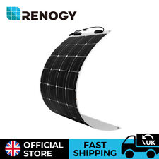 OPEN BOX Renogy Flexible 100W Solar Panel 12V 248 Degree Mono for RV Marine Van