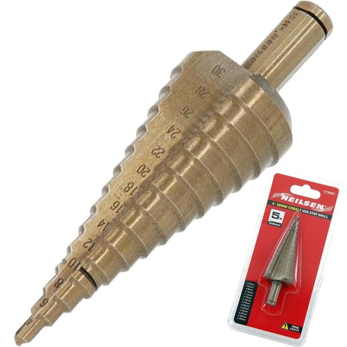 Step drill hss - hss, cone
