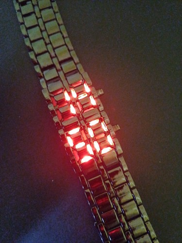 Mens retro led digital watch - retro,