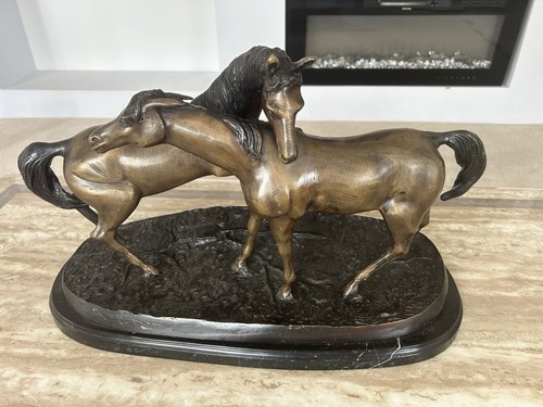 Barrie signed bronze - signed, two