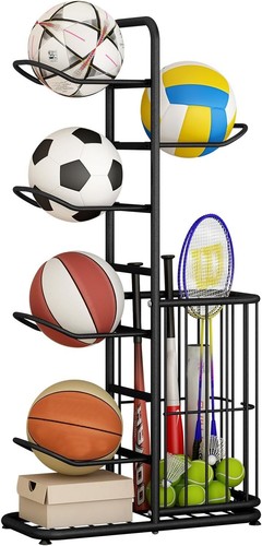 Ball storage rack - storage, football
