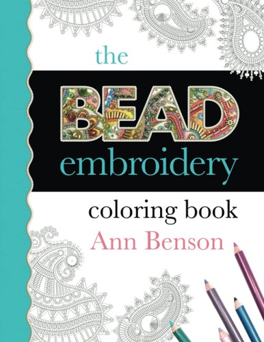 The bead embroidery coloring - the,