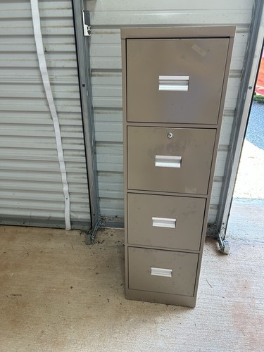 Four drawer filing cabinet - drawer, no
