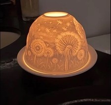 Lithopane dome tea - lithopane,
