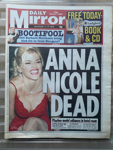 Anna nicole smith dead daily - anna, dead,