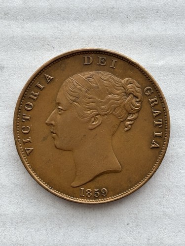 1859 victoria copper - victoria, penny