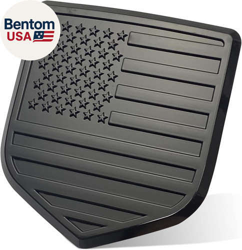 American flag emblem decal - american,