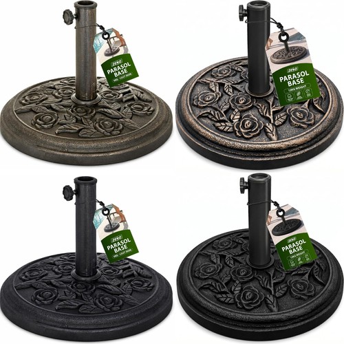Cast iron round umbrella - cast,