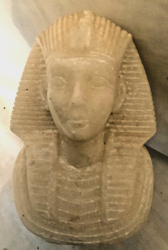 Vintage alabaster king tut - king,