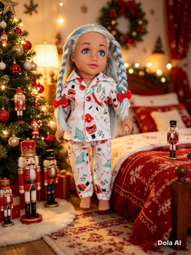 Dolls clothes dungarees - 18", -dungarees